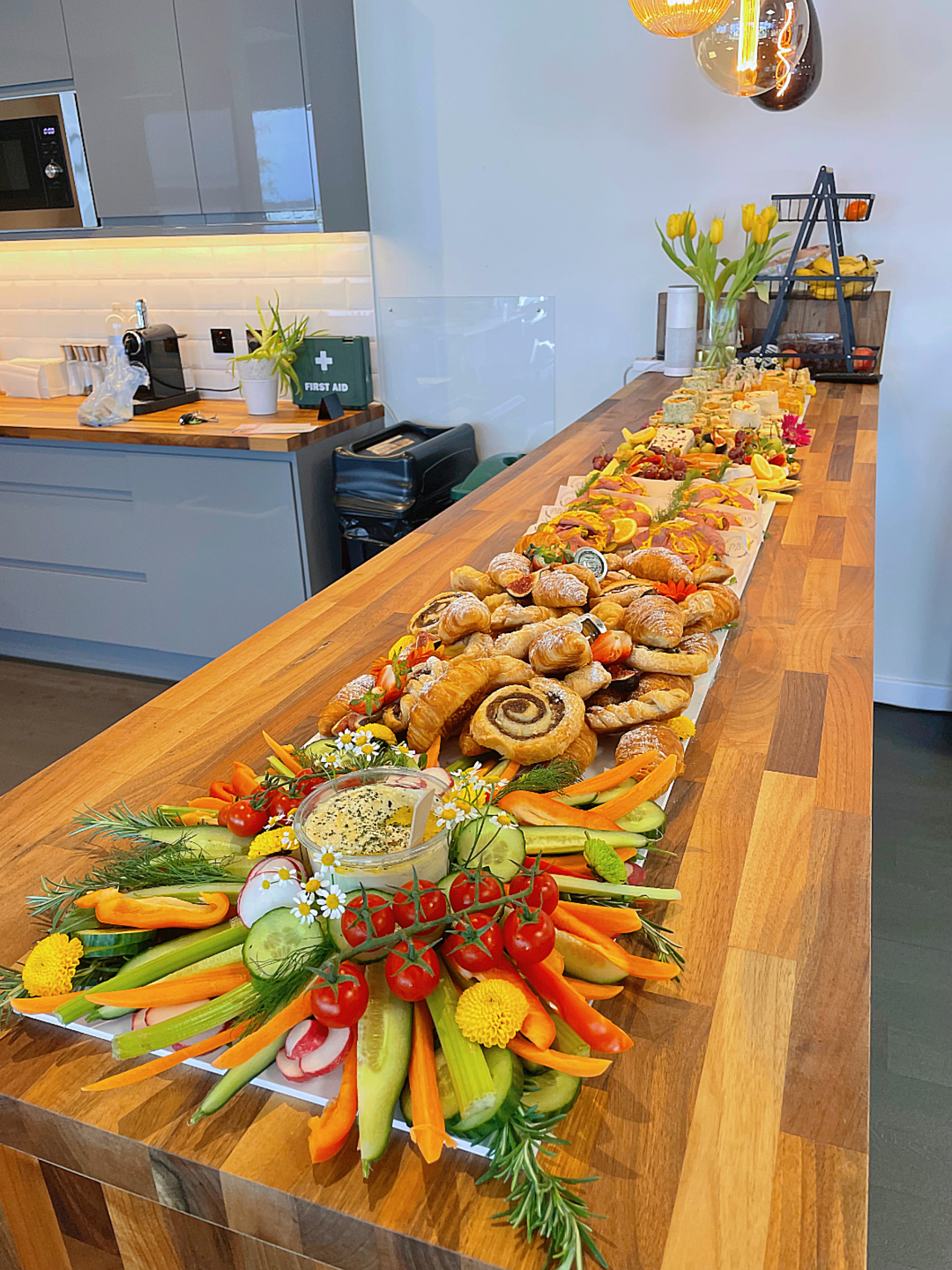 The Creative Flat Grazing Table