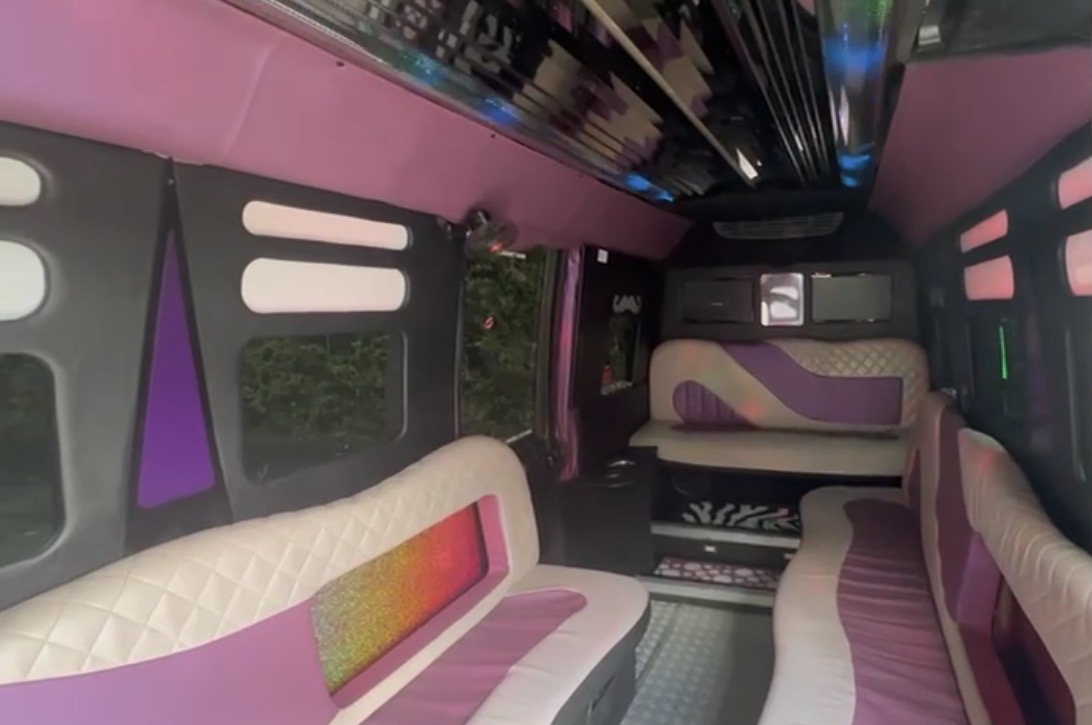 16-Seater Luxury Party Bus