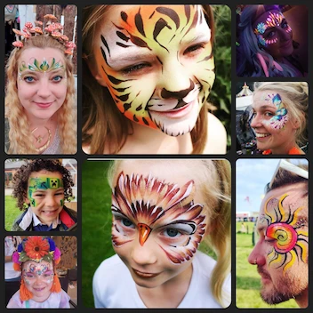 Hobgoblin Face Painting