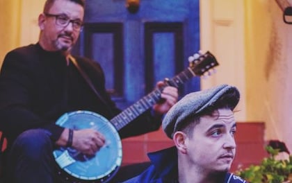 'Dicey Riley' Irish & Country music by Father & Son Duo