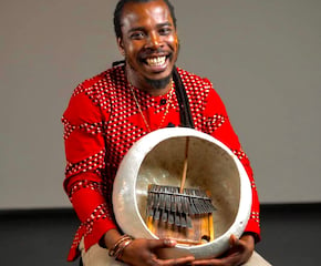 Sekuru Africa Playing Original African Music on a Harp