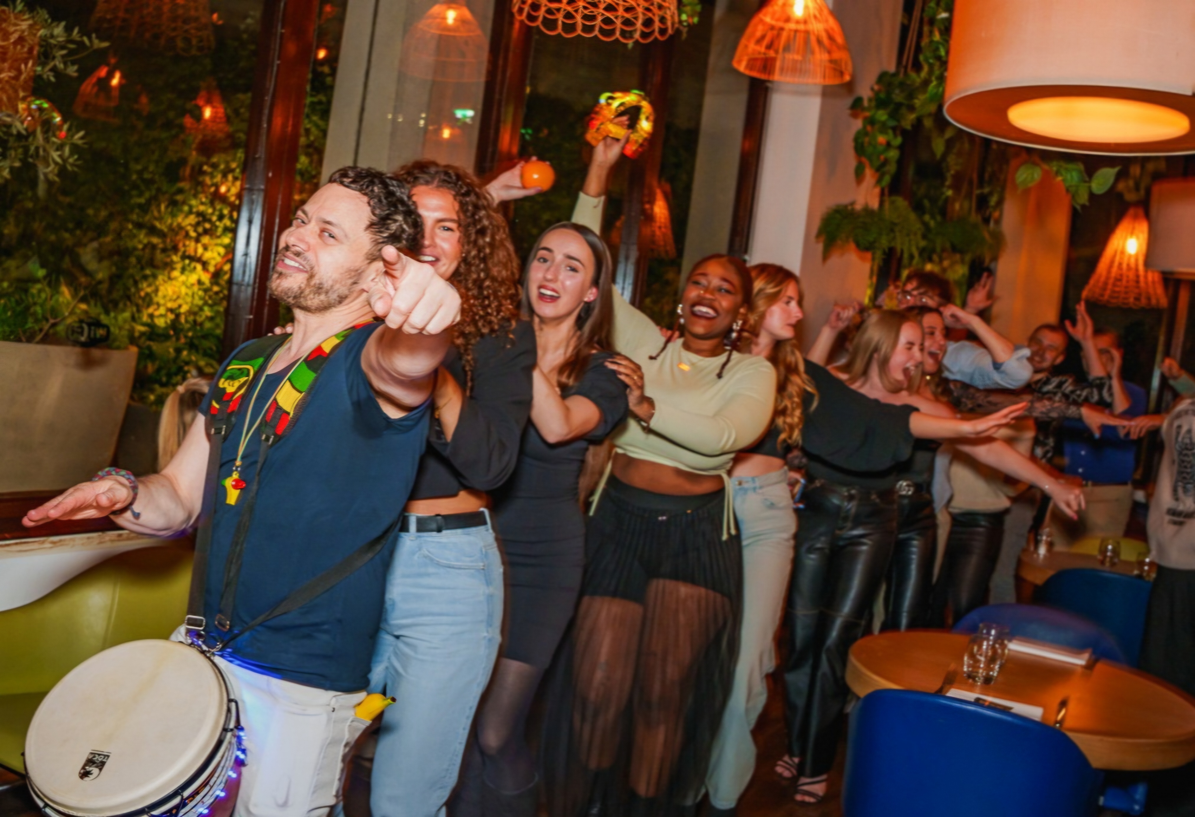 Highly Energetic Ibiza-Styled DJ & Percussion Performance by Assaf