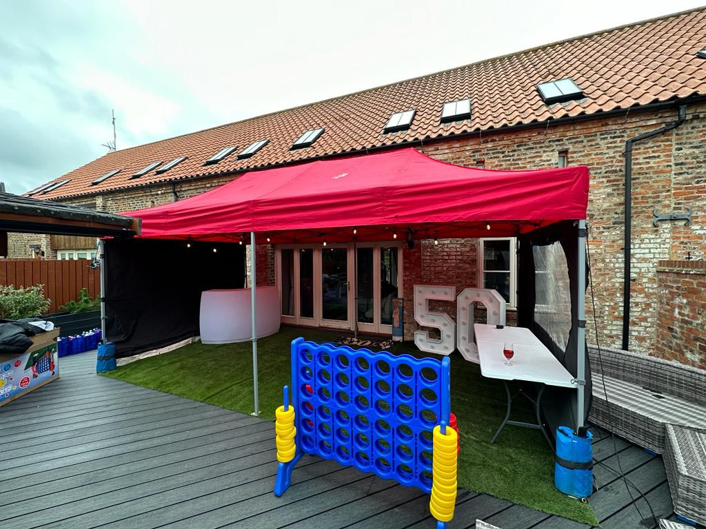 3m x 6m Gazebo Hire for Any Event