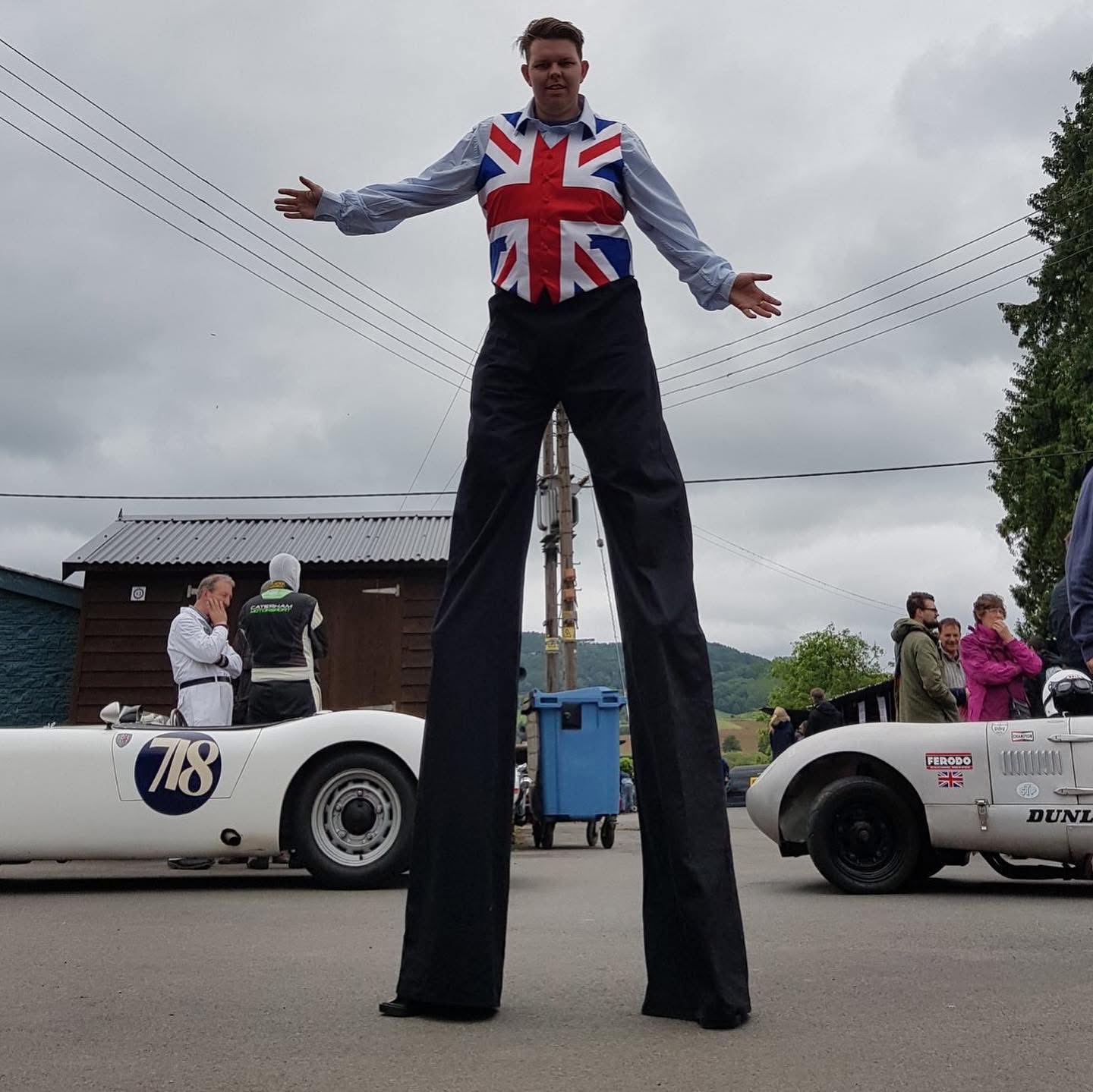 Multi-Costume Stilt Walker For Any Event