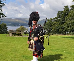 Pipe Major Drew Sinclair - A Wonderful Touch of Scottish Tradition 