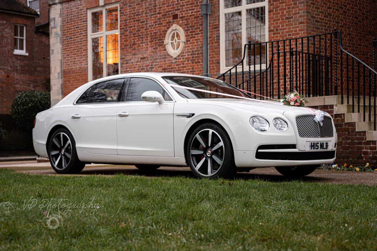 White Bentley Flying Spur Ultimate Luxury