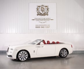 Arctic White Rolls Royce Dawn