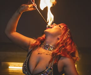 Spectacular Solo Fire performer to dazzle your guests