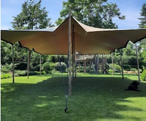 Intimate Rustic 6m x 10m Stretch Tent