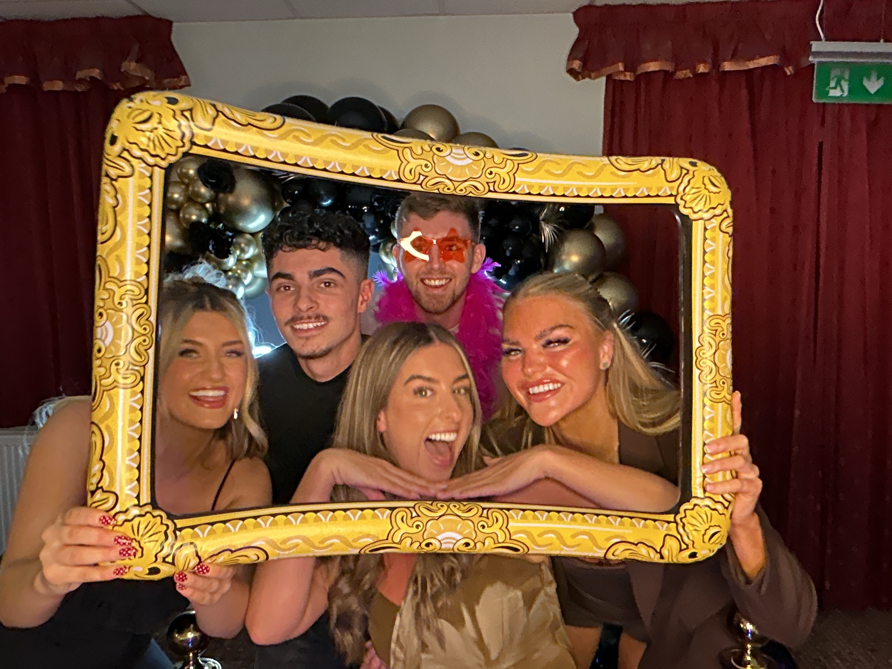 Vibrant LED Photo Booth with Instant Download For Guests