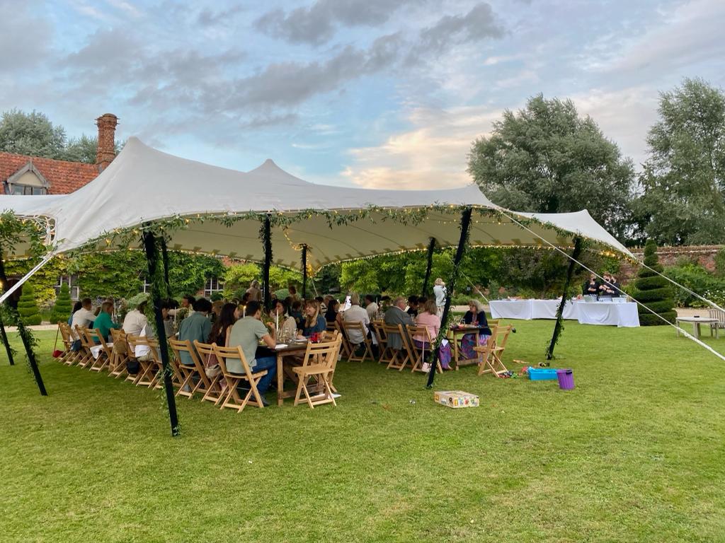 10m x 10m Luxury Stretch Tent for Unique Events