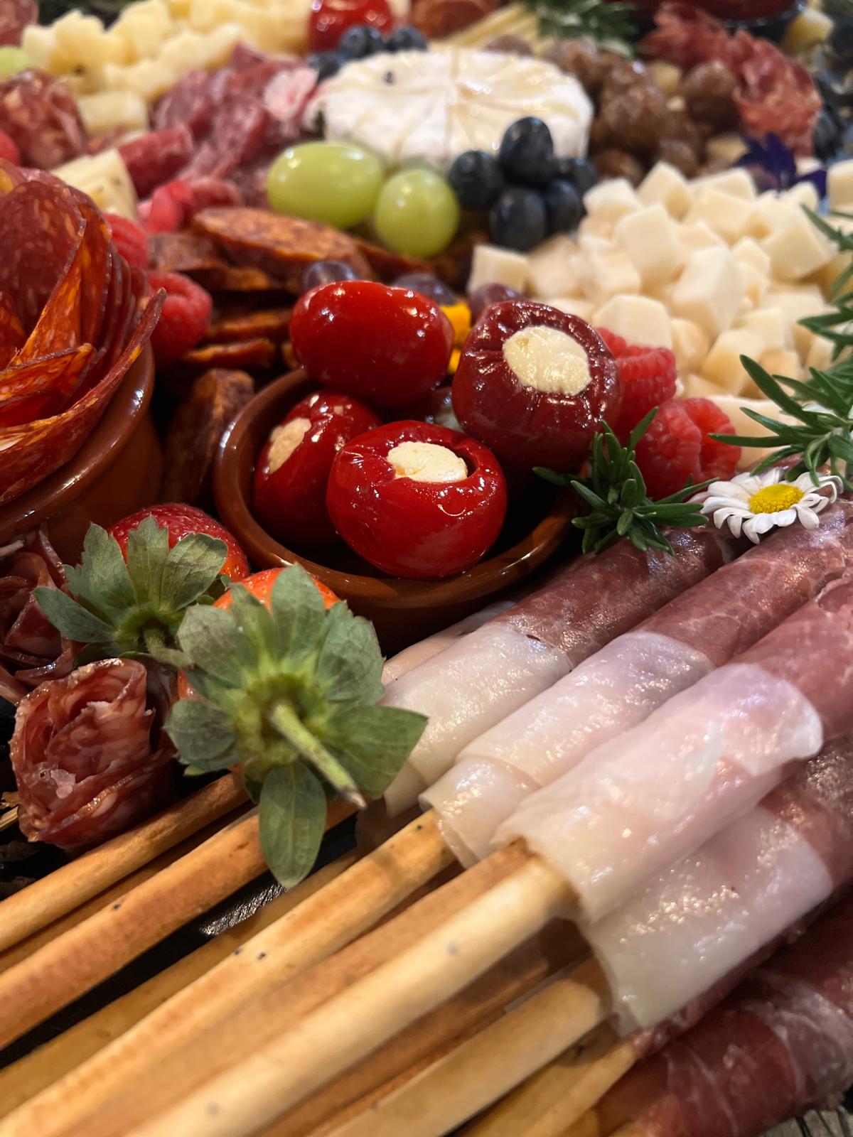 Grazing Table with Borough Market Charcuterie & Cheese Selection