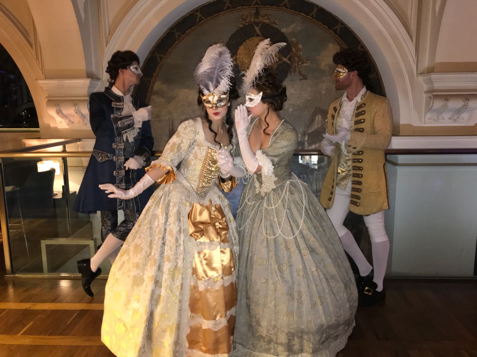 Masquerade Dancers Bring A Touch Of Bridgerton To Your Event