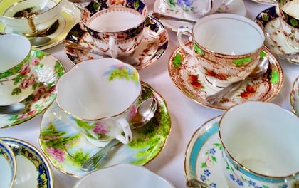 Very High Tea with Vintage China