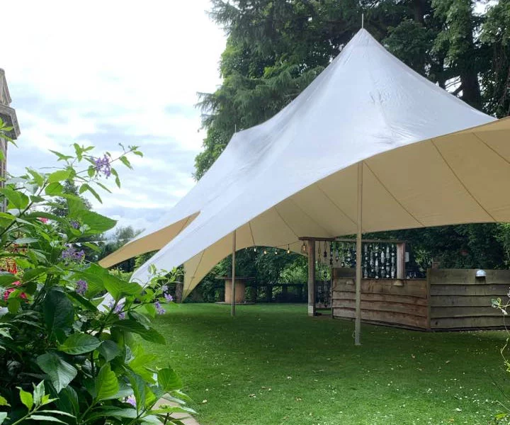Stylish Twin Tip Canopy 19m × 11m