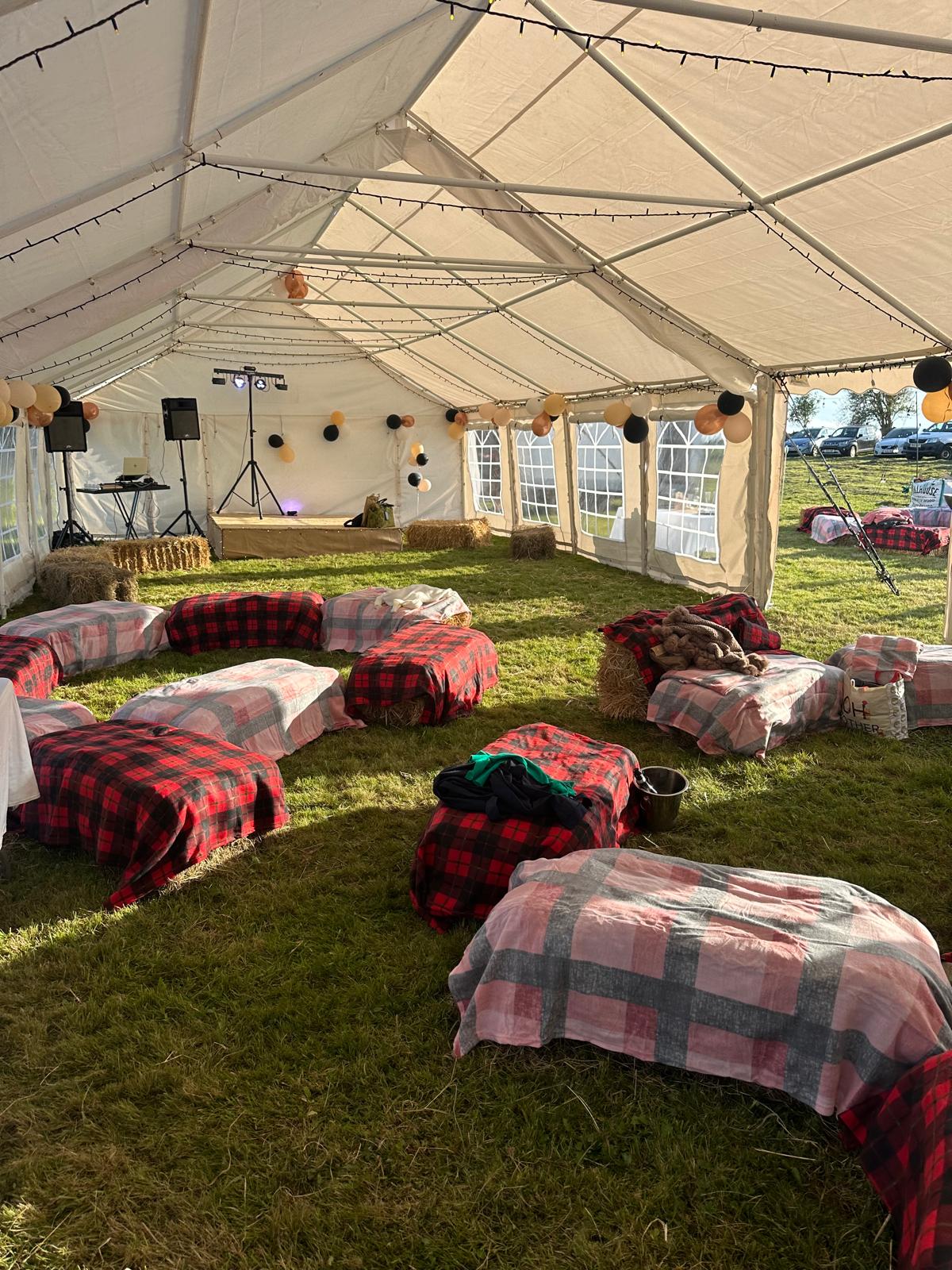 15m x 9m White Marquee For Any Occasion