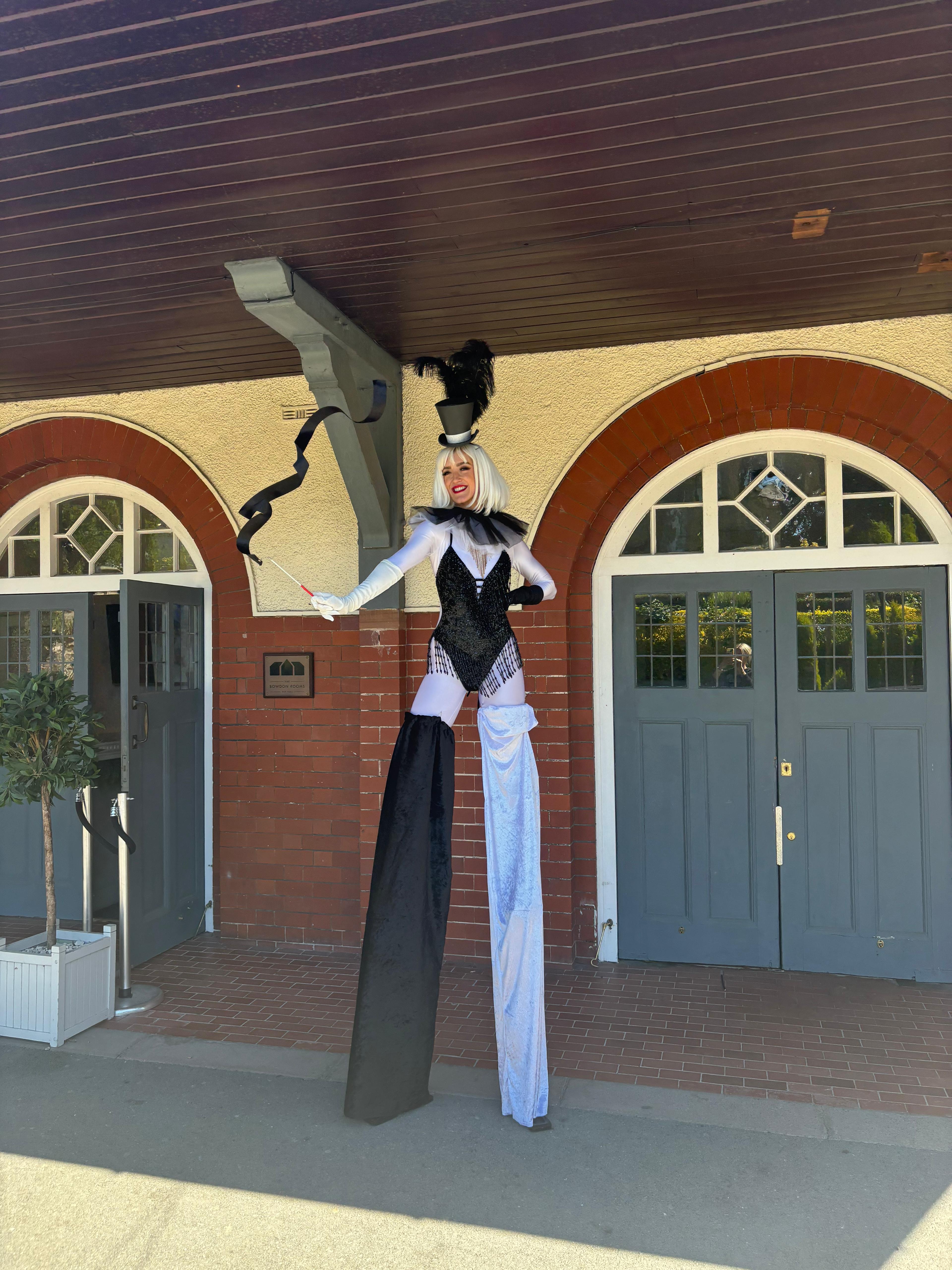 Greatest Showman Circus Themed Stilt Walker