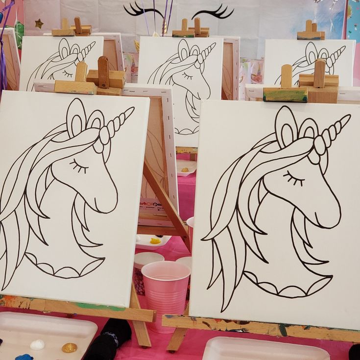 Sip & Paint Kids Party