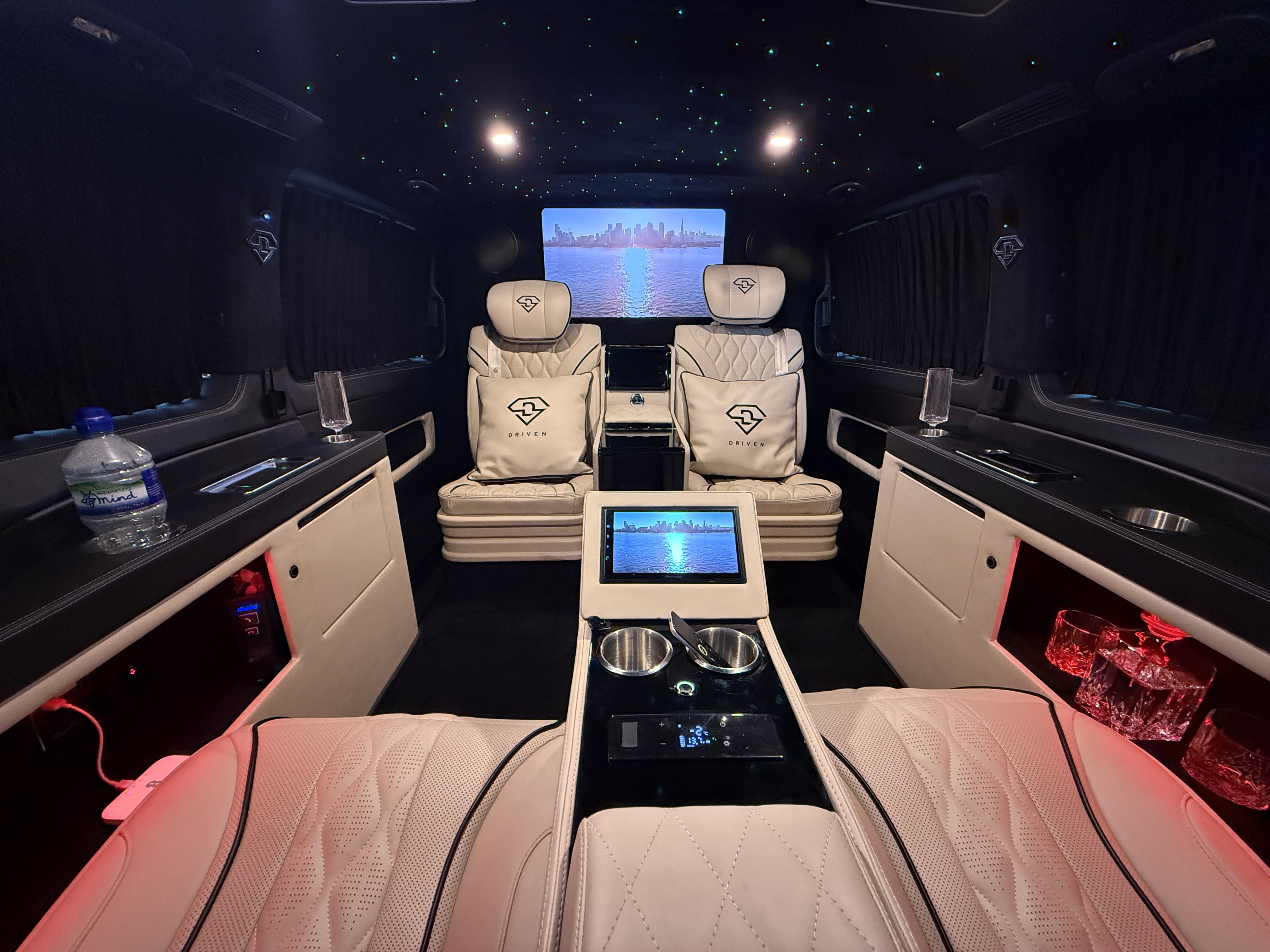 4-Seater Mercedes Luxury Party Bus