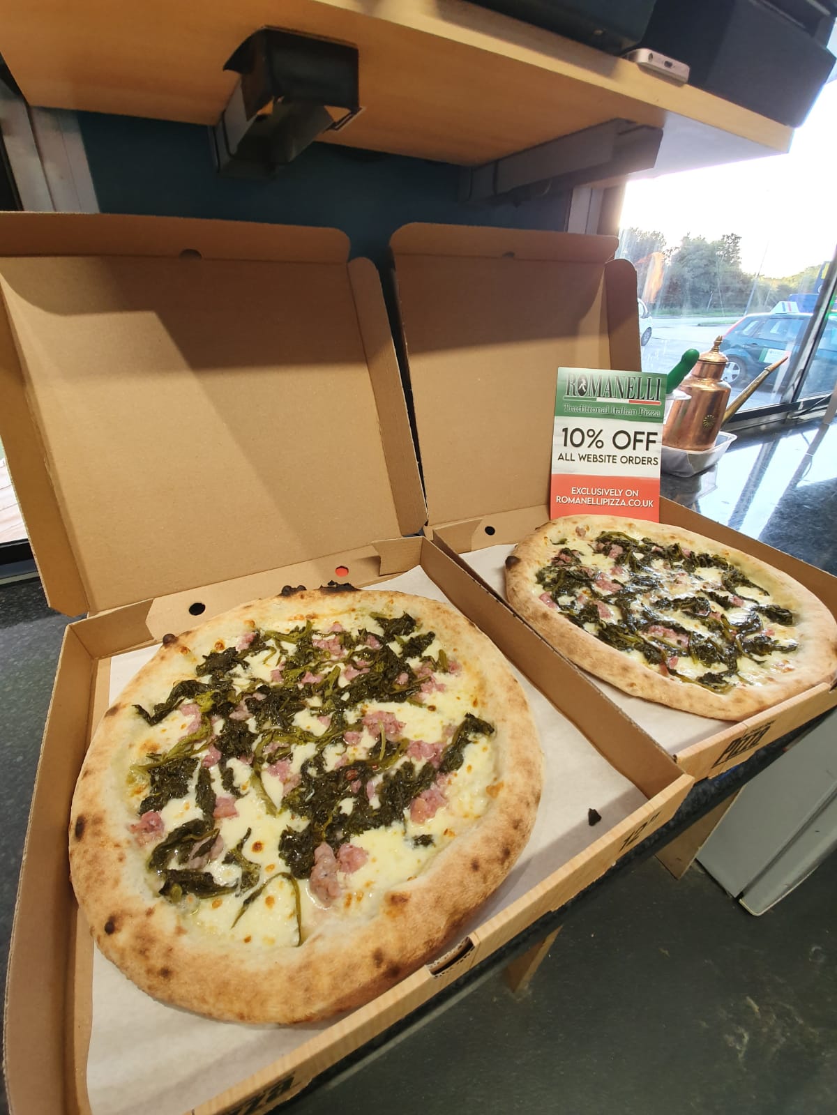 Traditional Italian Pizza Van