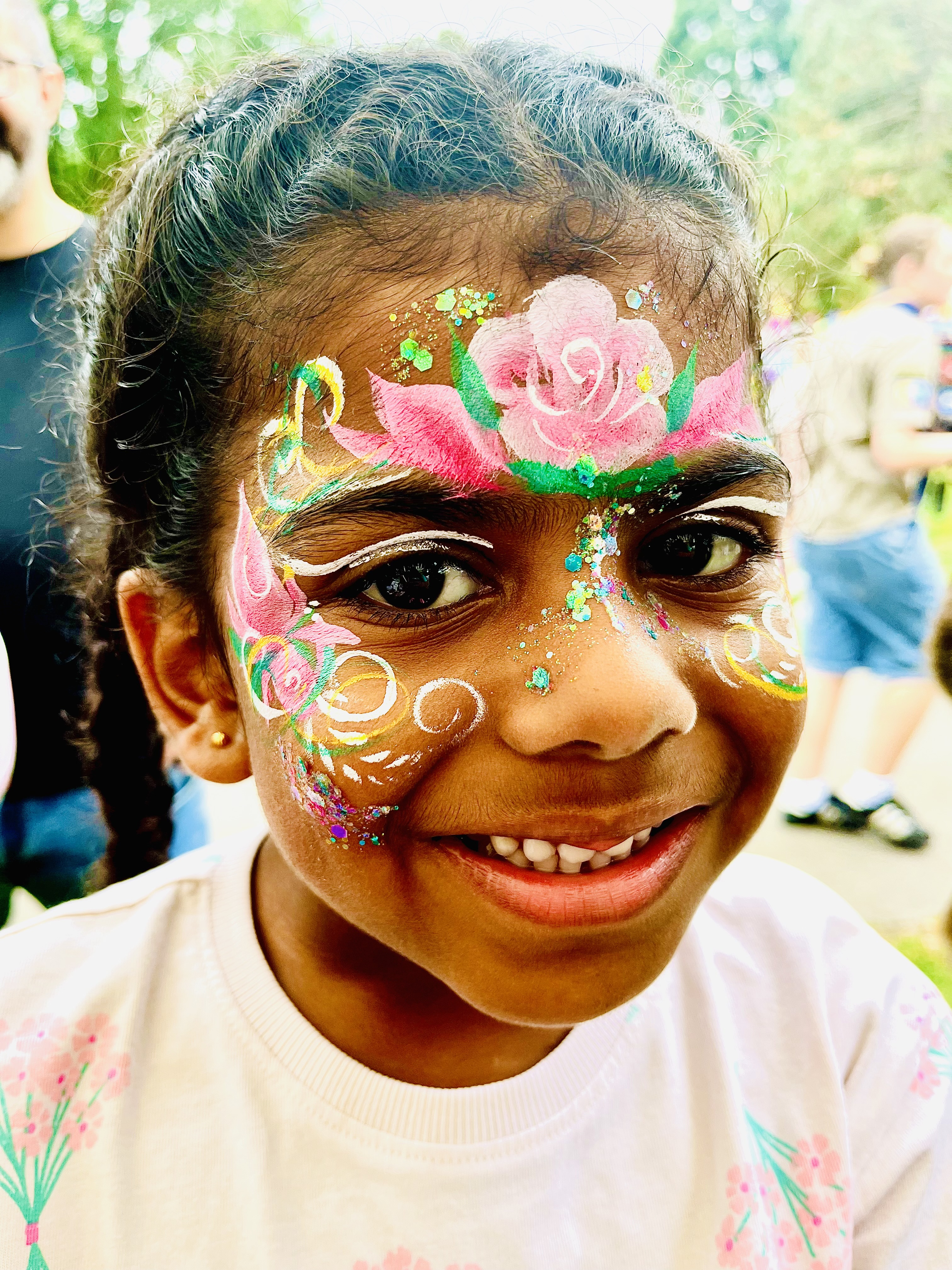 Glow Up with Dazzling Face Art & Festival Glitter