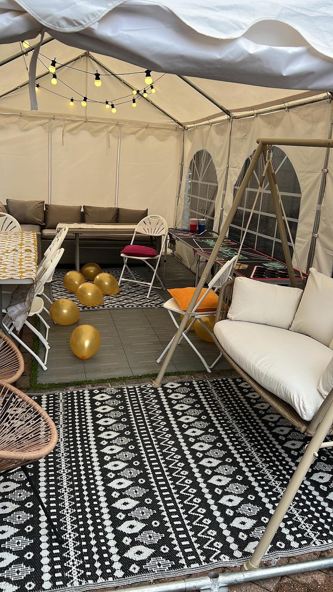 Elegant, Stylish High-Quality 3m x 6m Marquee