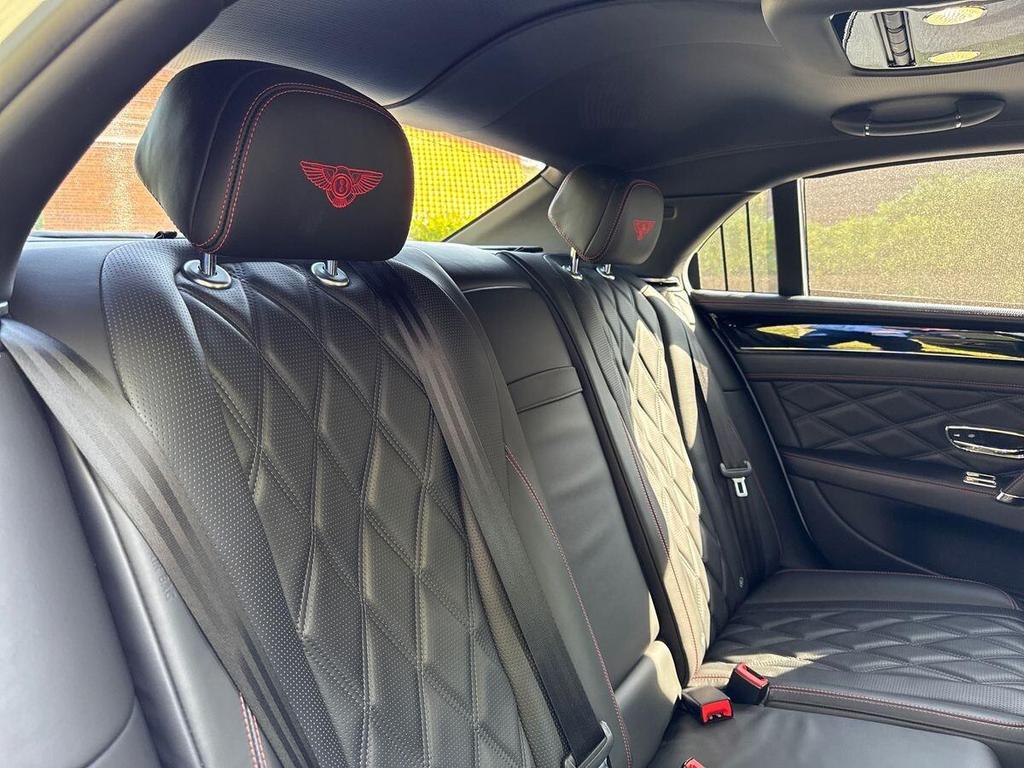 White Bentley Flying Spur Ultimate Luxury