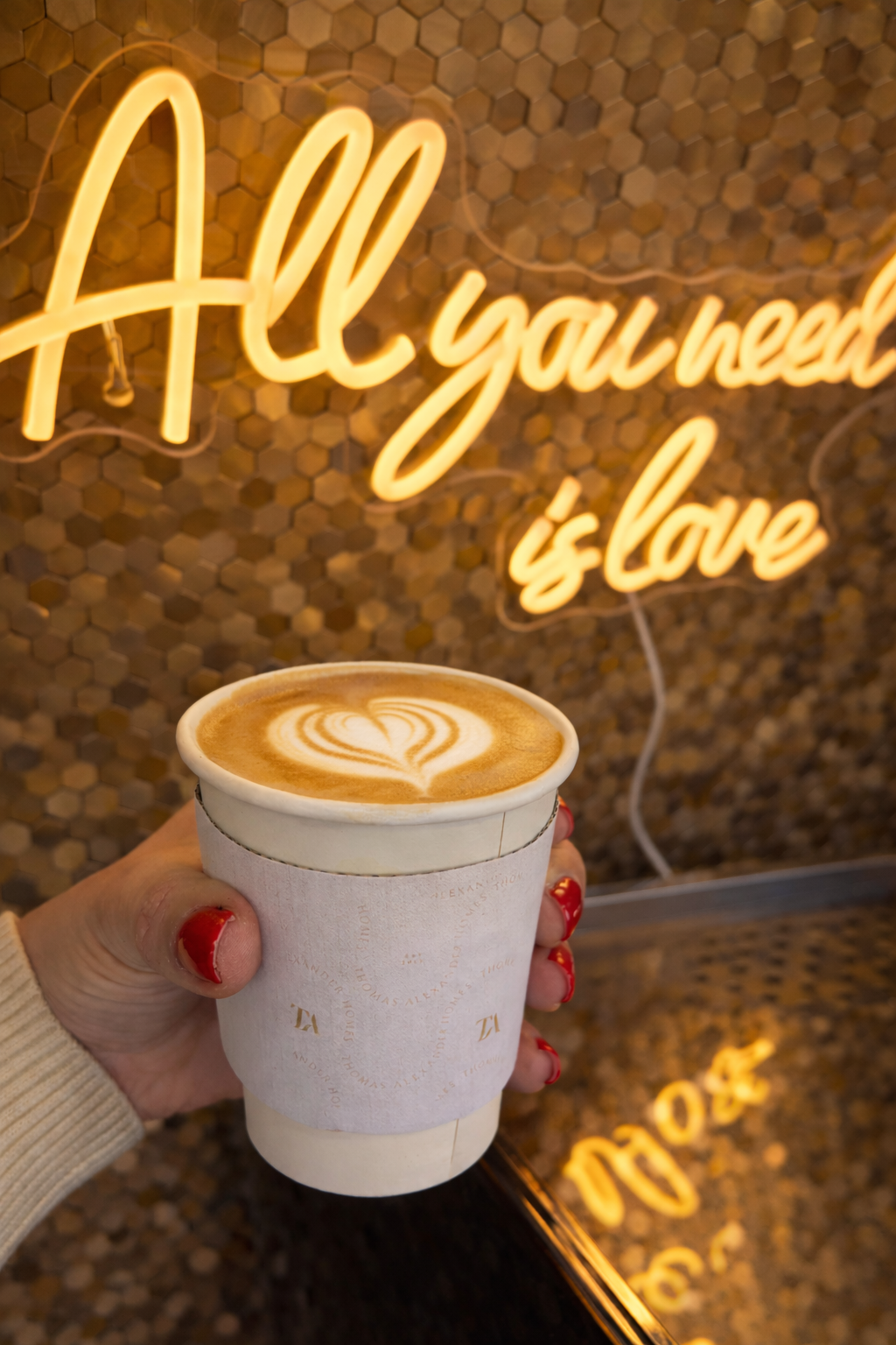 A Range of Speciality Hot Drinks & Artisan Bakes