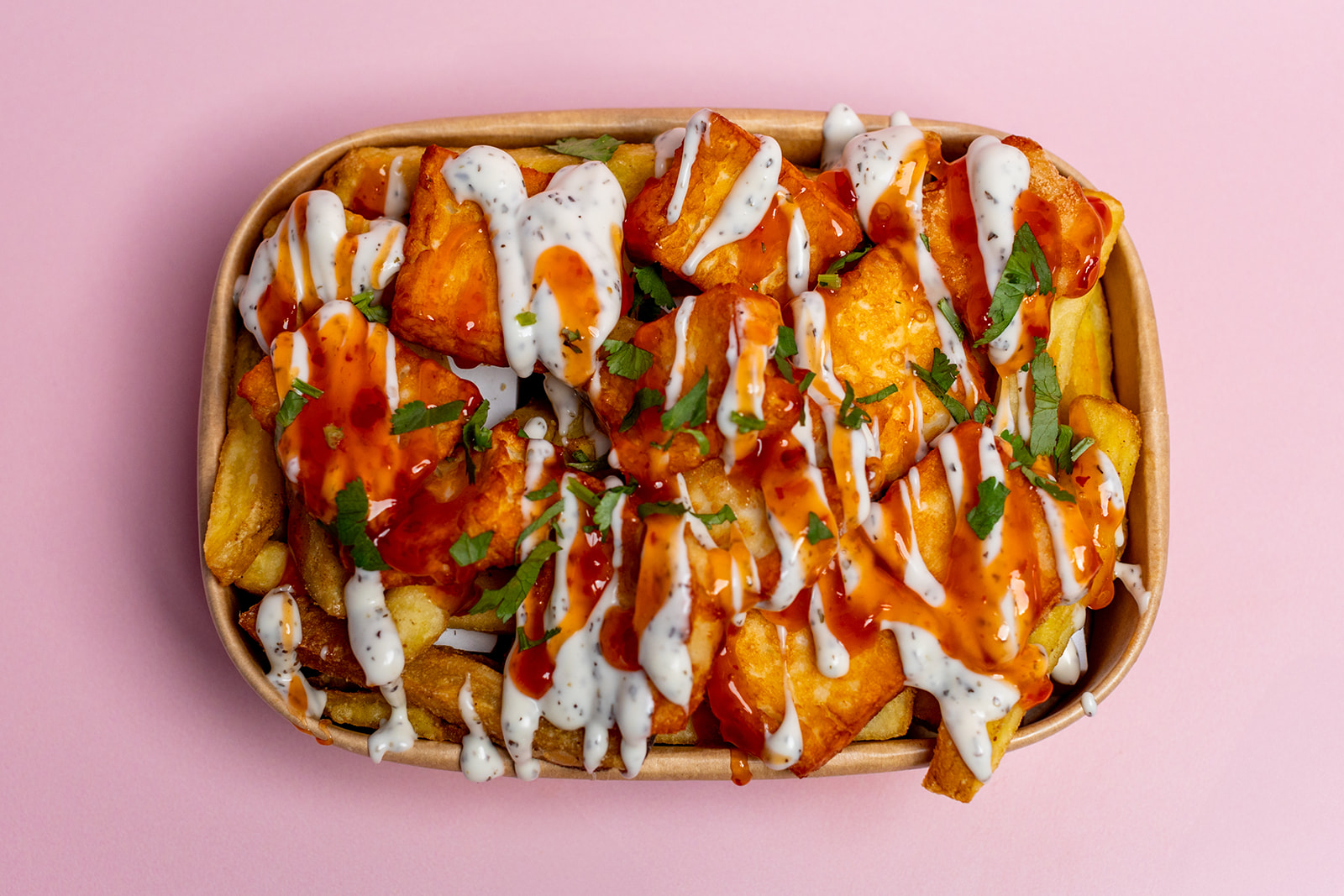 Fully Loaded Fries with Our Signature Indian Twist!