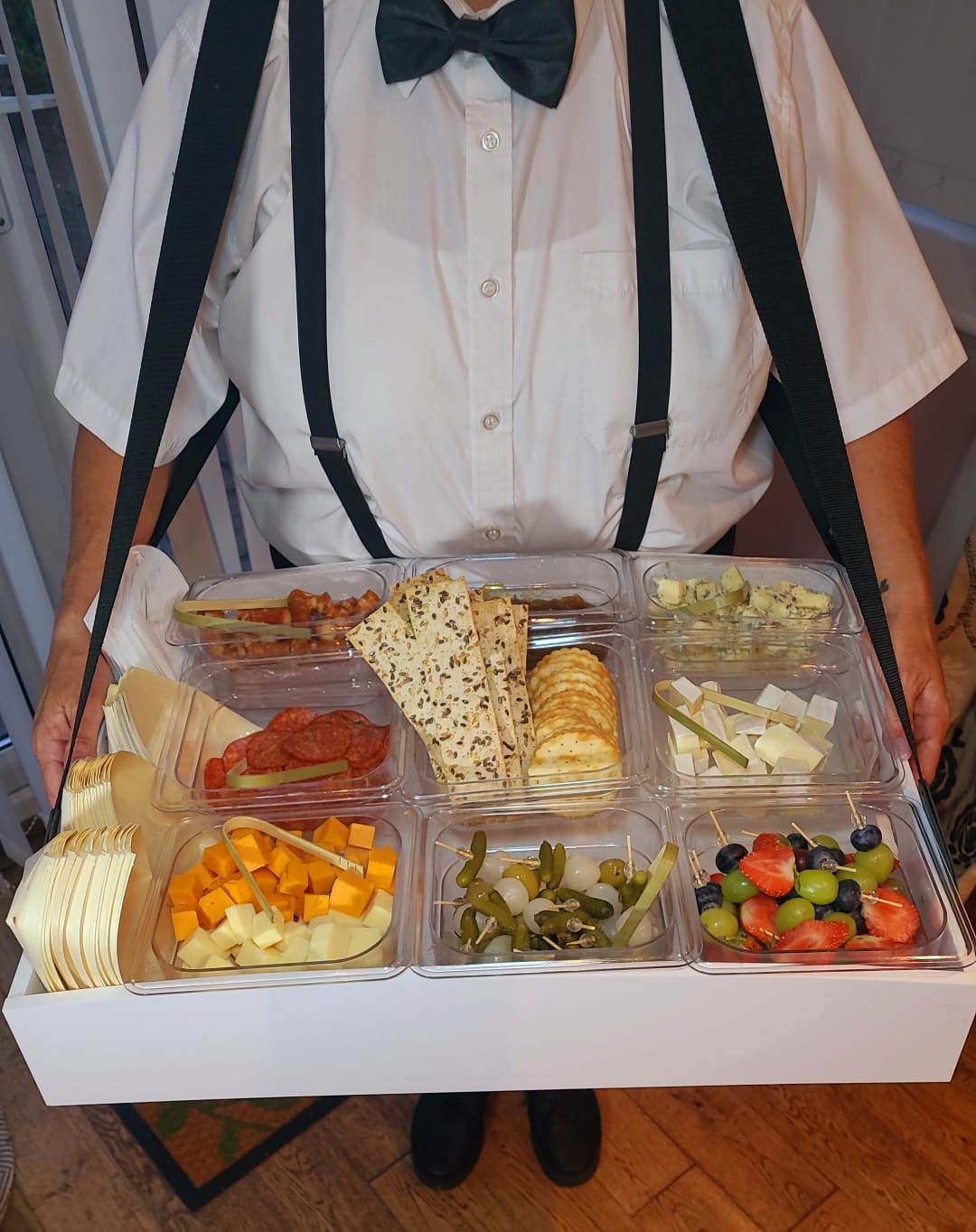 Walking Charcuterie Station