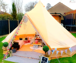 Glamping & Sleepover 5m Bell Tent