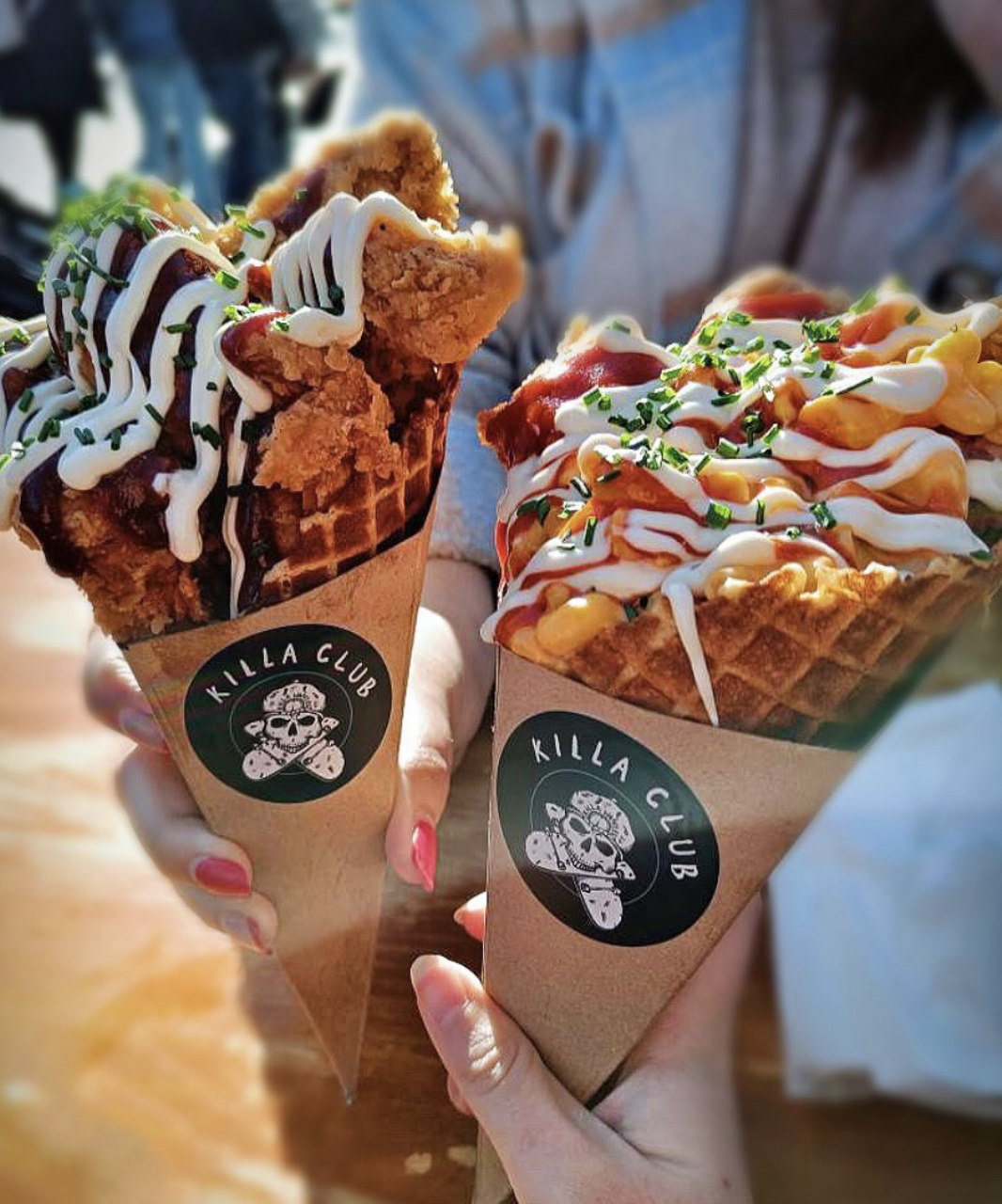 Bring the Heat with Savage Fried Chicken Waffles 🔥