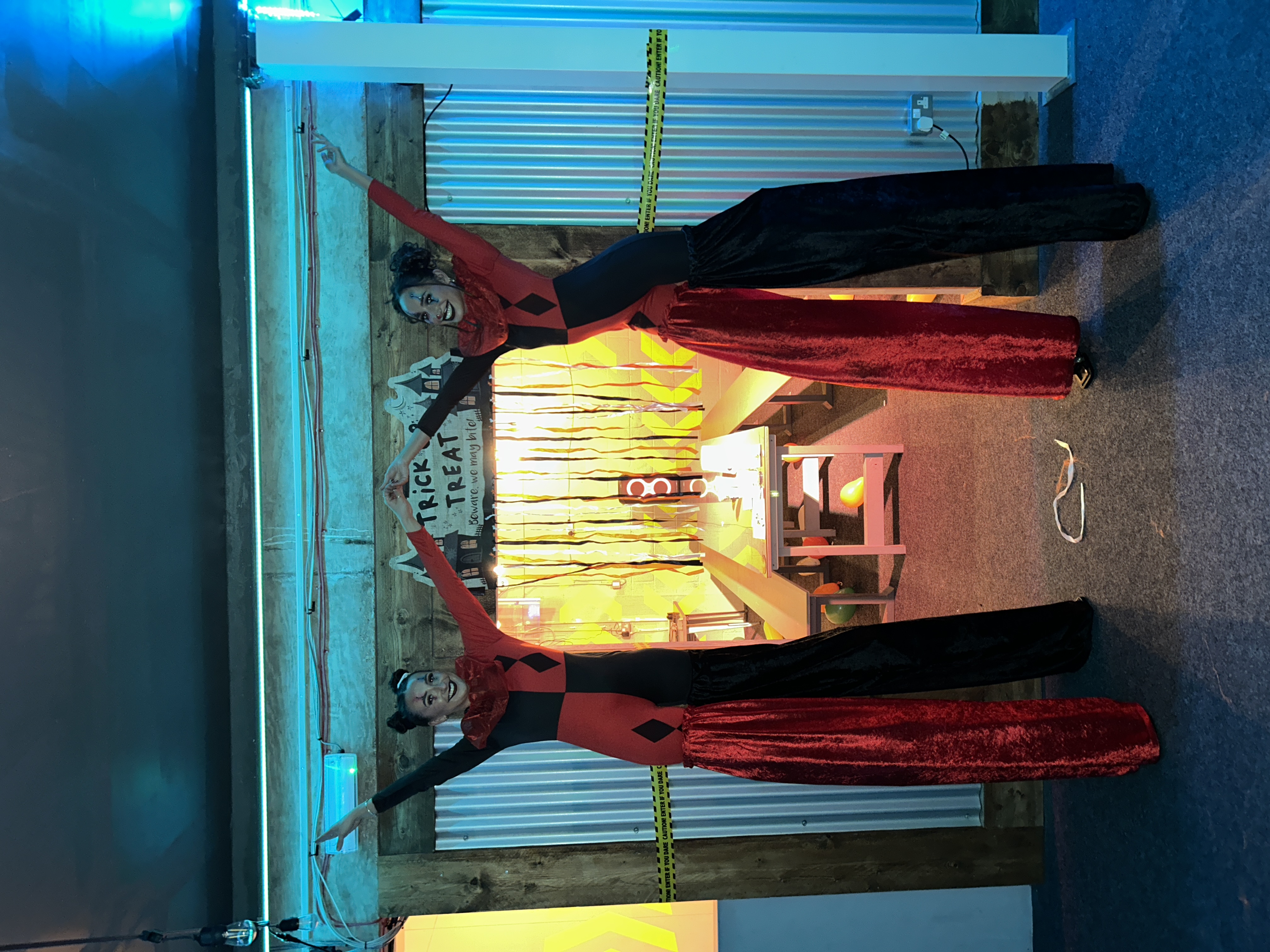 Spooky Halloween Stilt Walker