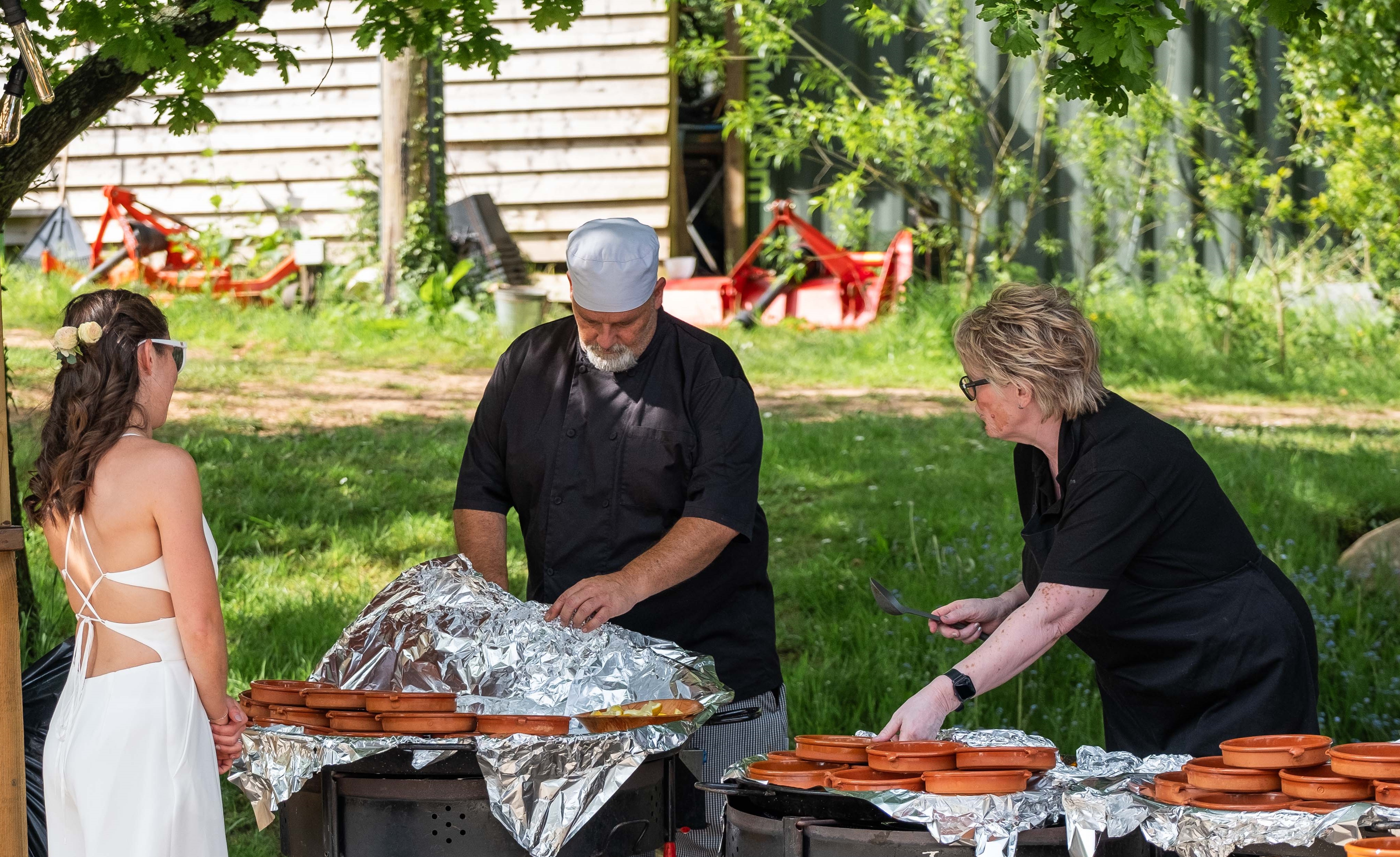 Sizzling Paellas Created In Front of Your Eyes
