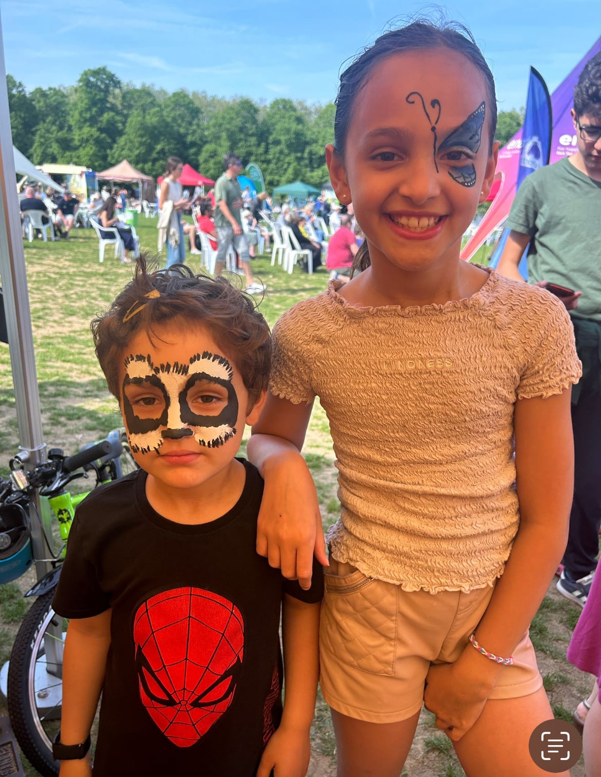 Fun Face Paints With Plenty Of Sparkle