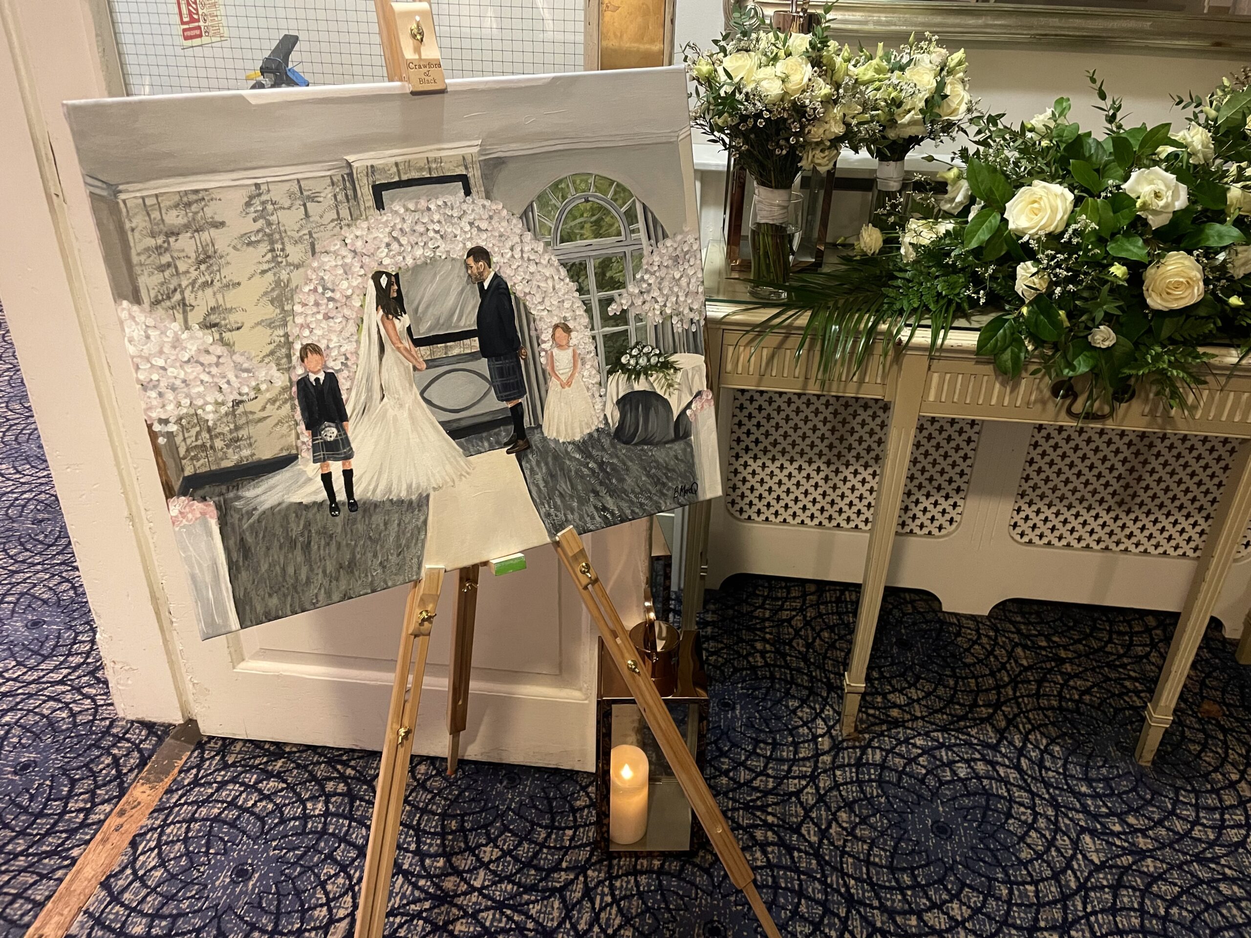 Live Canvas Painting - Extraordinary & Unique Source of Entertainment