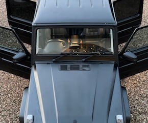 Matte Black Mercedes Benz G Wagon AMG Line