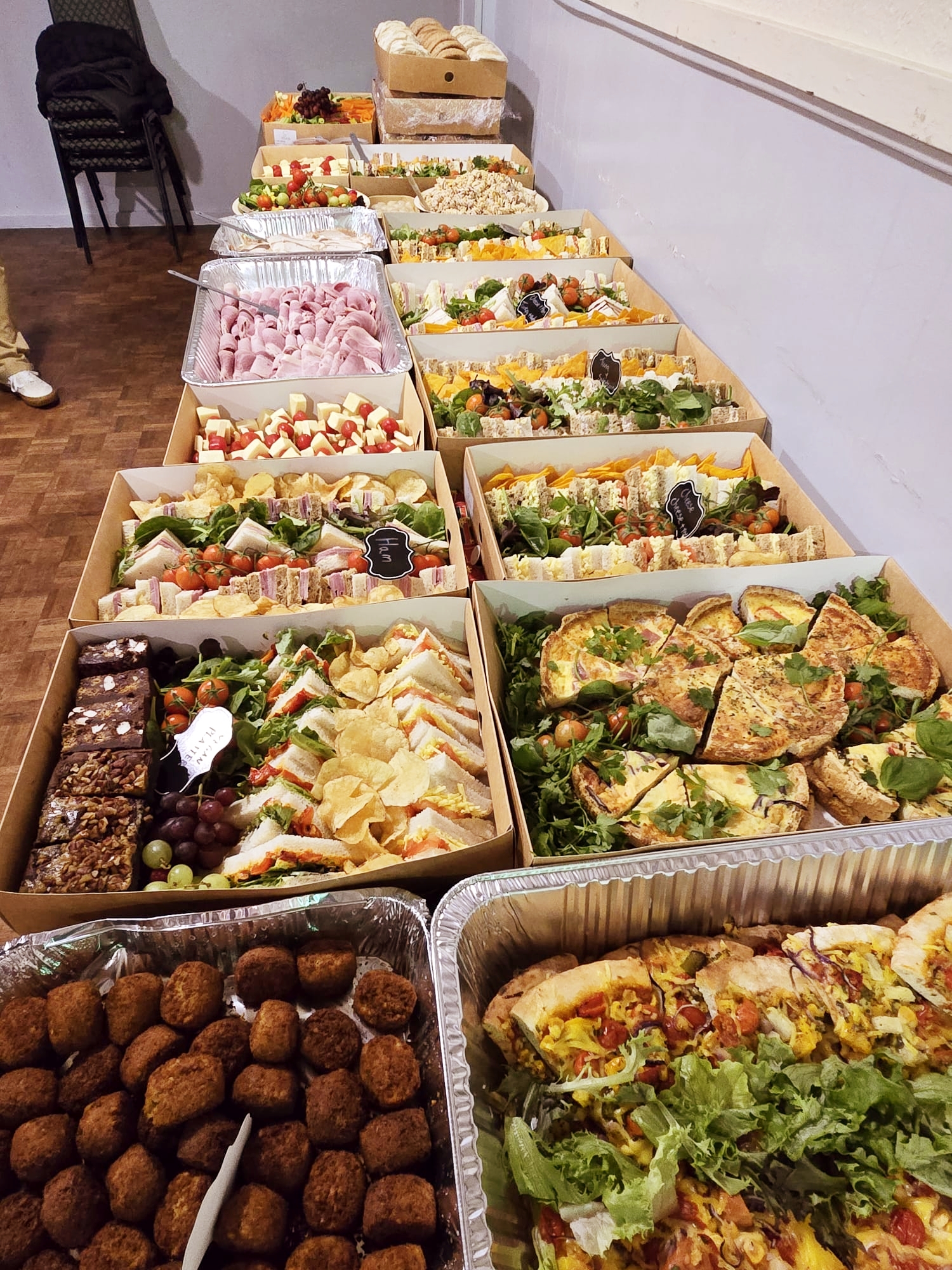 Classic British Buffet Selector Menu