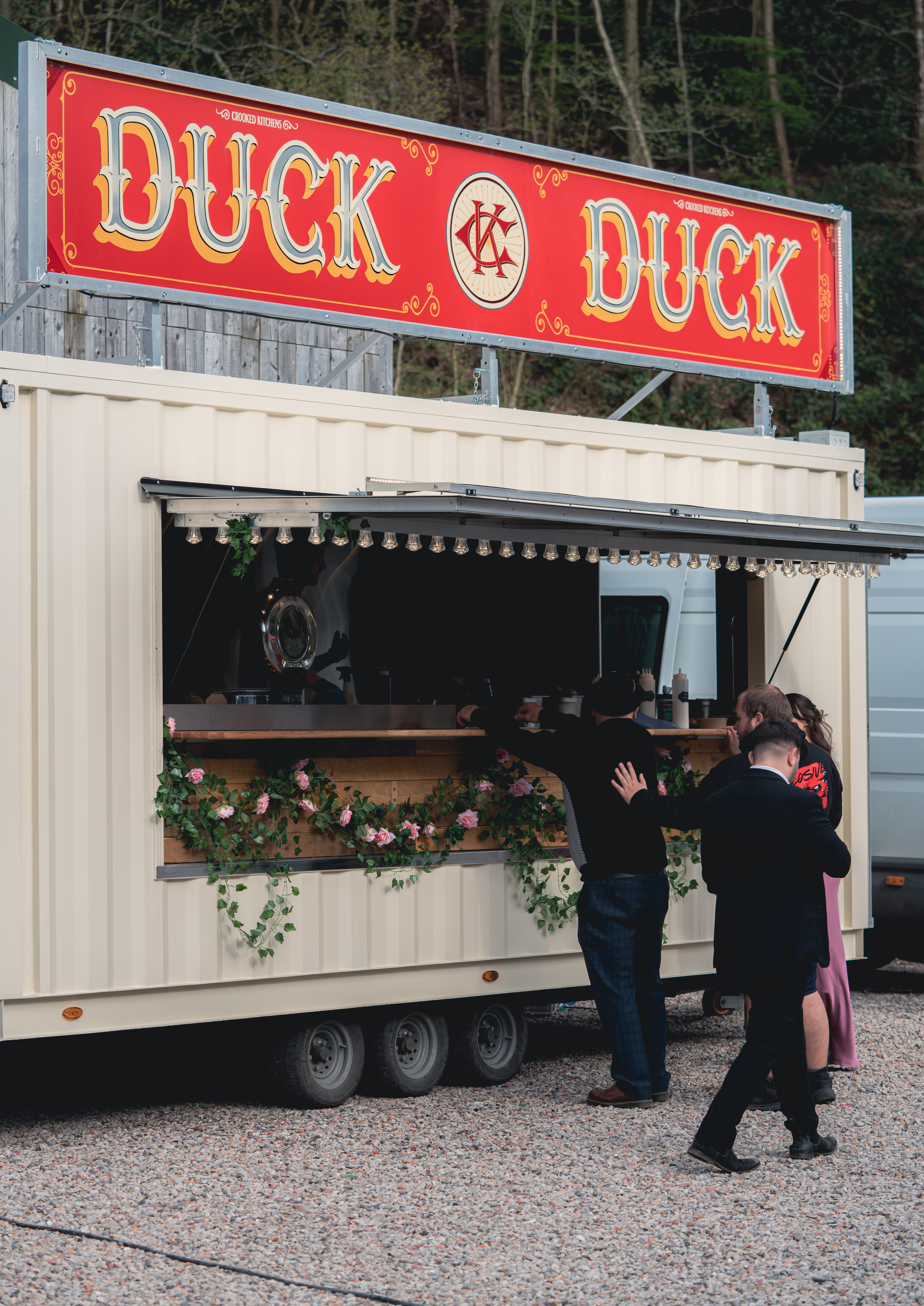 Le Crooked Canard Presents; Crispy Duck Wraps