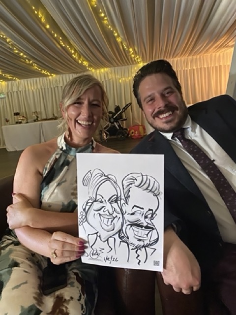 Experienced, Fast & Friendly Caricaturist for Events, Weddings & Parties