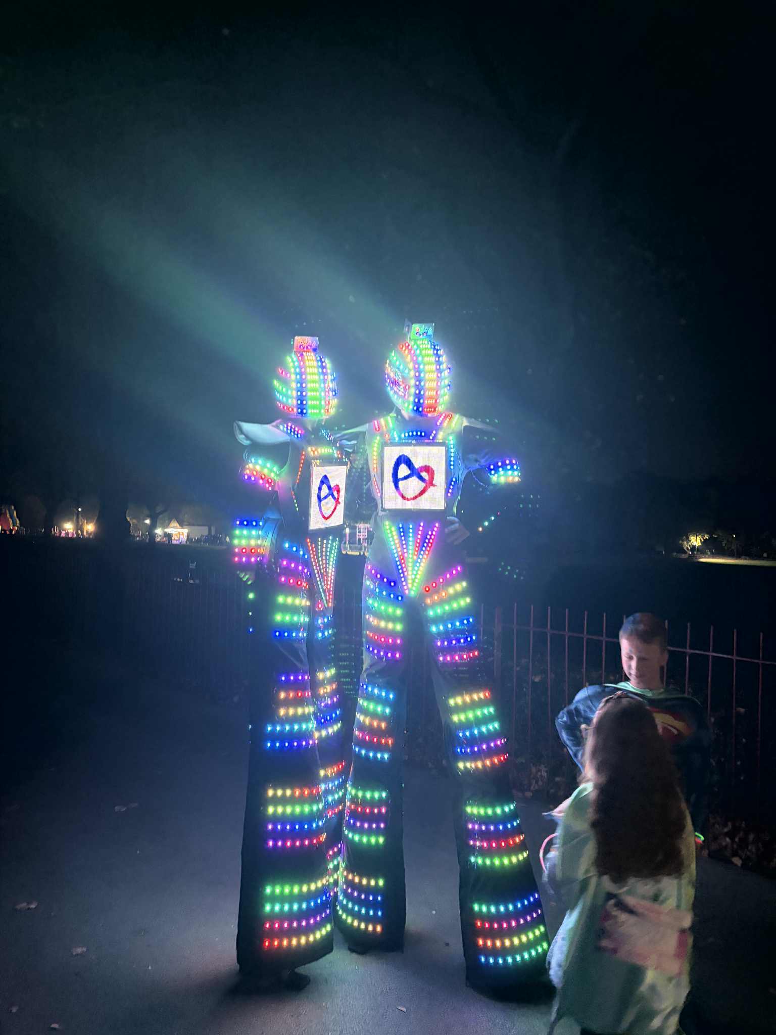 Sky High LED Pixel Bots