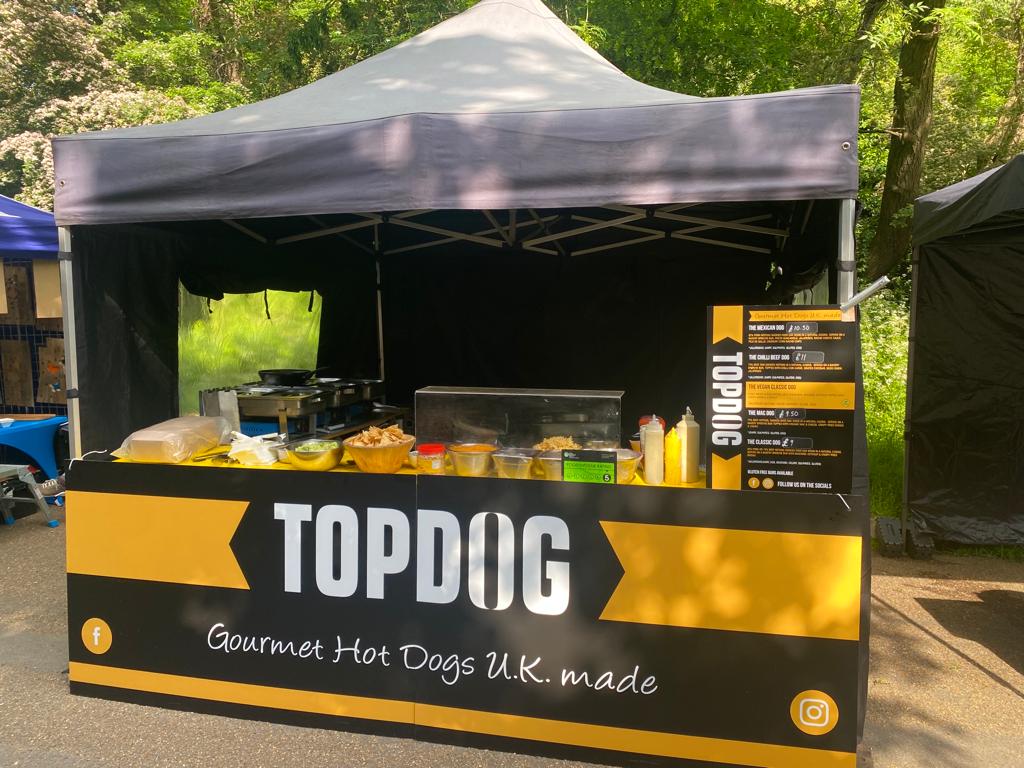 Topped Gourmet Hotdogs