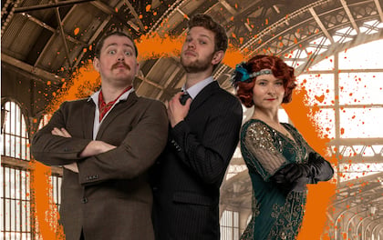 Agatha Christie Inspired Murder Mystery with 3 Actors