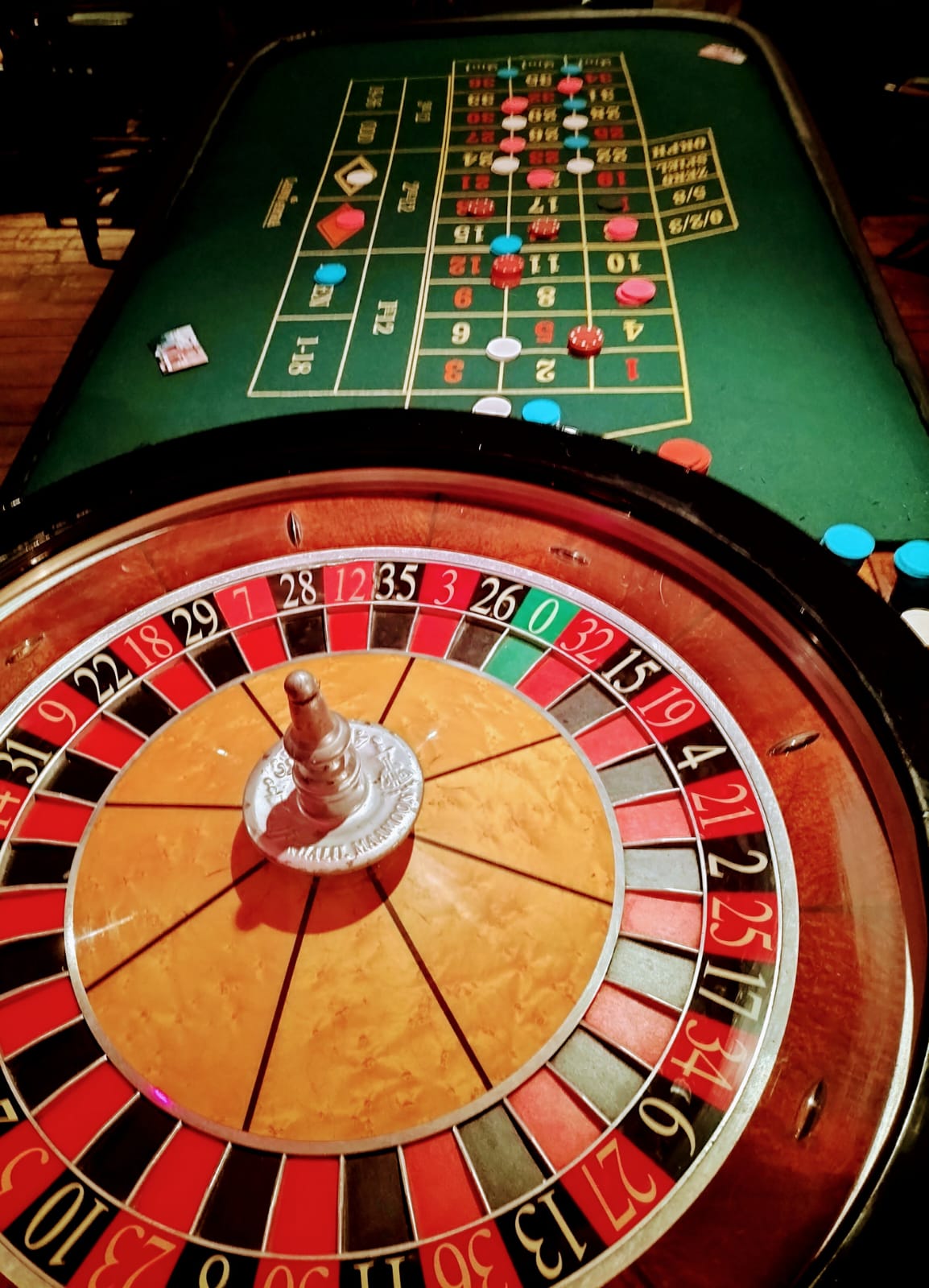 American Roulette & Black Jack Tables with Qualified Croupier