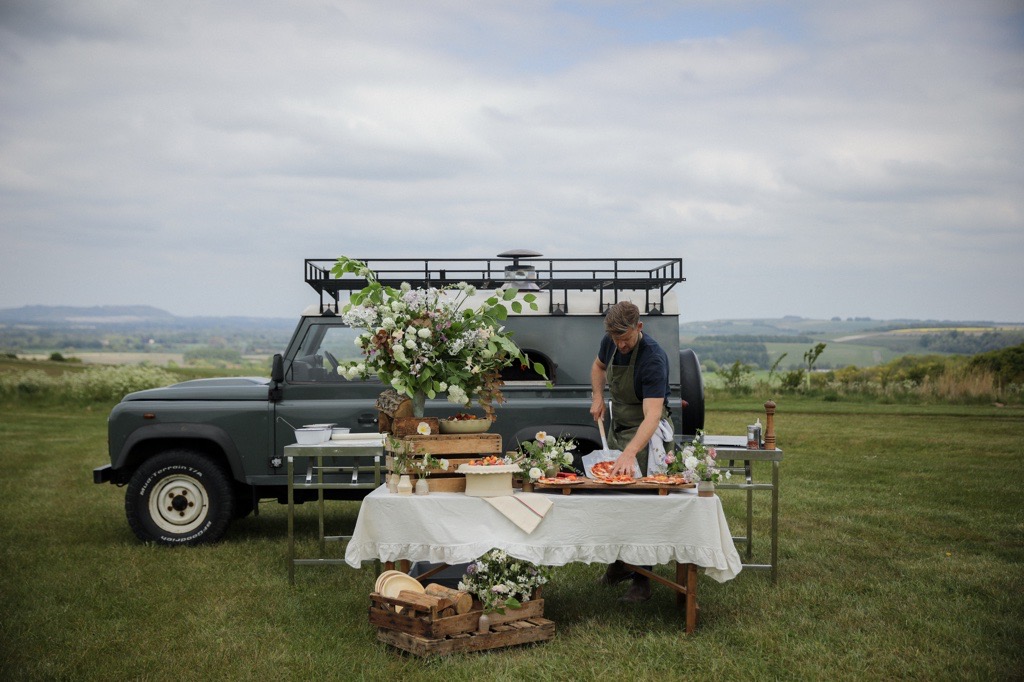 Landrover Woodfire Pizza Oven For Your Event