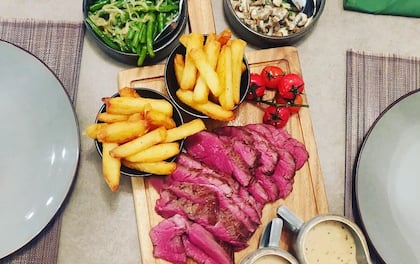 Fine Dining Menu Featuring 26oz Chateaubriand & Beef Wellington