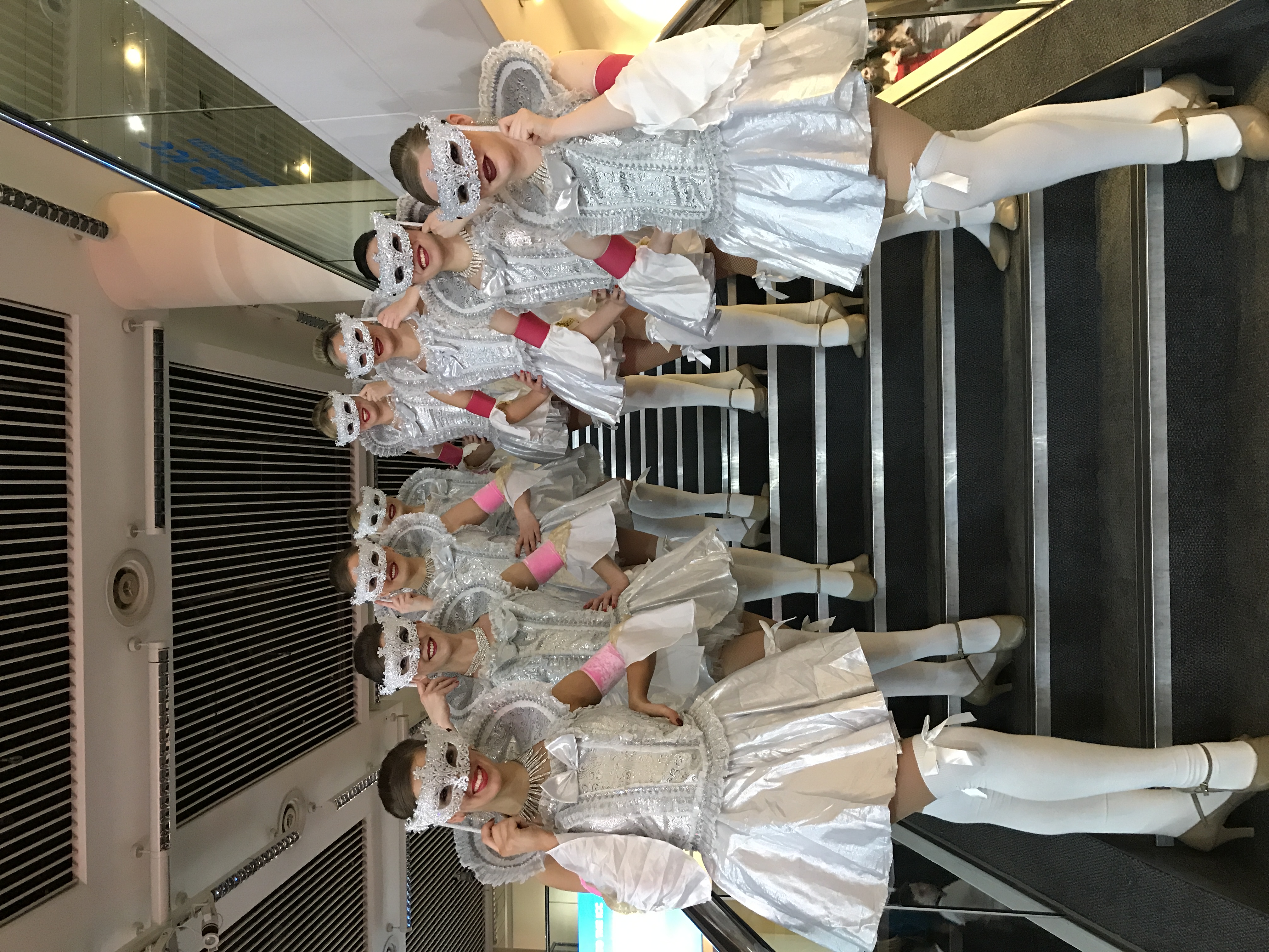 Masquerade Dancers Intrigue & Create Mystery