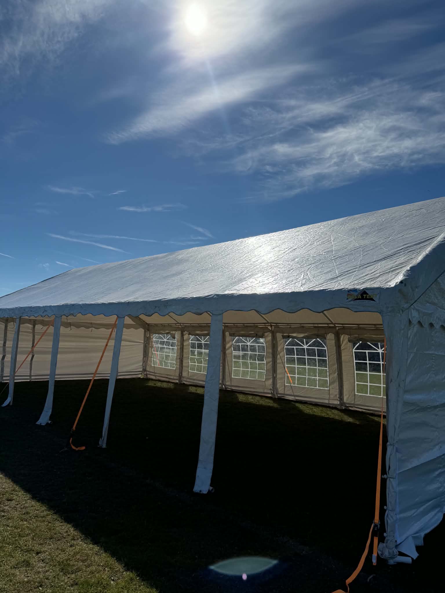 6m x 12m Marquee with Sides
