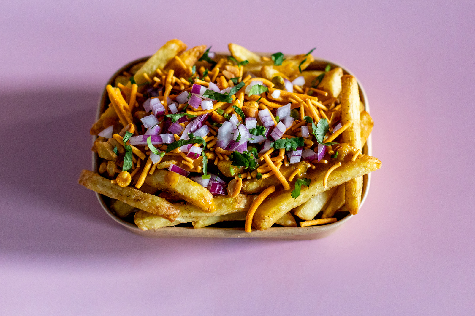 Fully Loaded Fries with Our Signature Indian Twist!