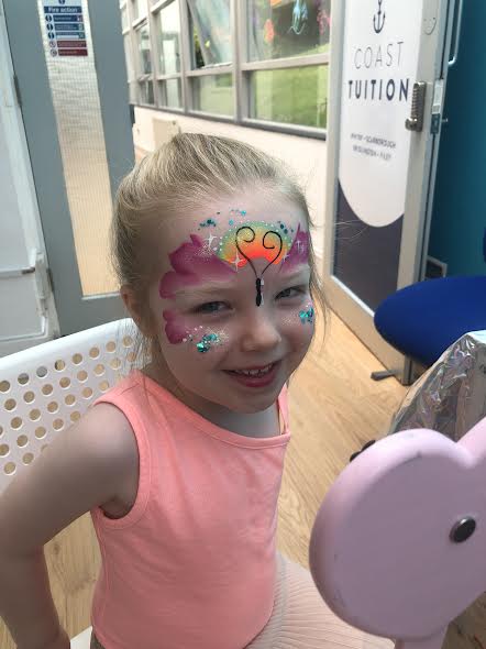 Glittery & Bright Professional Face Painter for Adults or Children